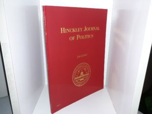 Hinckley Journal of Politics 2002/2003: Vol. 4 (1998)