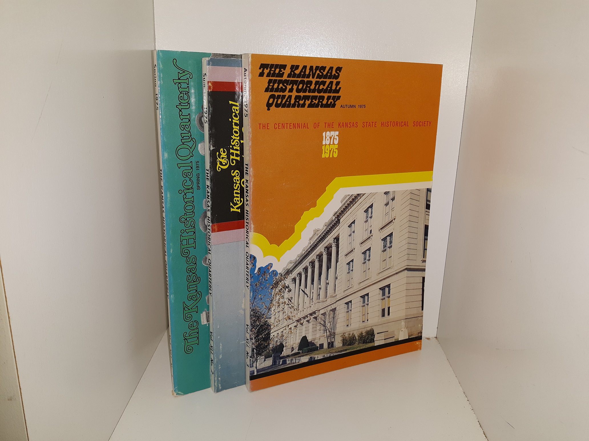 3 Issues of The Kansas Historical Quarterly (See Details)
