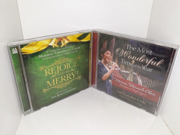 2 LDS Christmas CDs Featuring the Mormon Tabernacle Choir: Rejoice and Be Merry! / The Most Wonderful Time of the Year (See Details)
