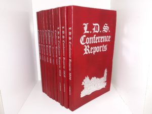 10 LDS General Conference Reports (2 Copies of 1898, and 1899) (Reprints) (See Details)