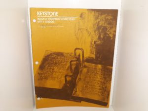 Keystone: Book of Mormon/Home Study: Unit 1, Lesson 1