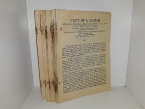 17 Misc. Issues of LDS Addresses Broadcast Over Radion Station KSL (Pamphlets) (See Details)