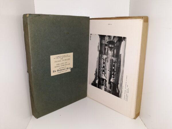 A Special Study Set of Fine Art Reproductions for Columbia University: Fine Arts 172, Modern Architecture ~ Prepared by The University Prints, Cambridge, Mass.