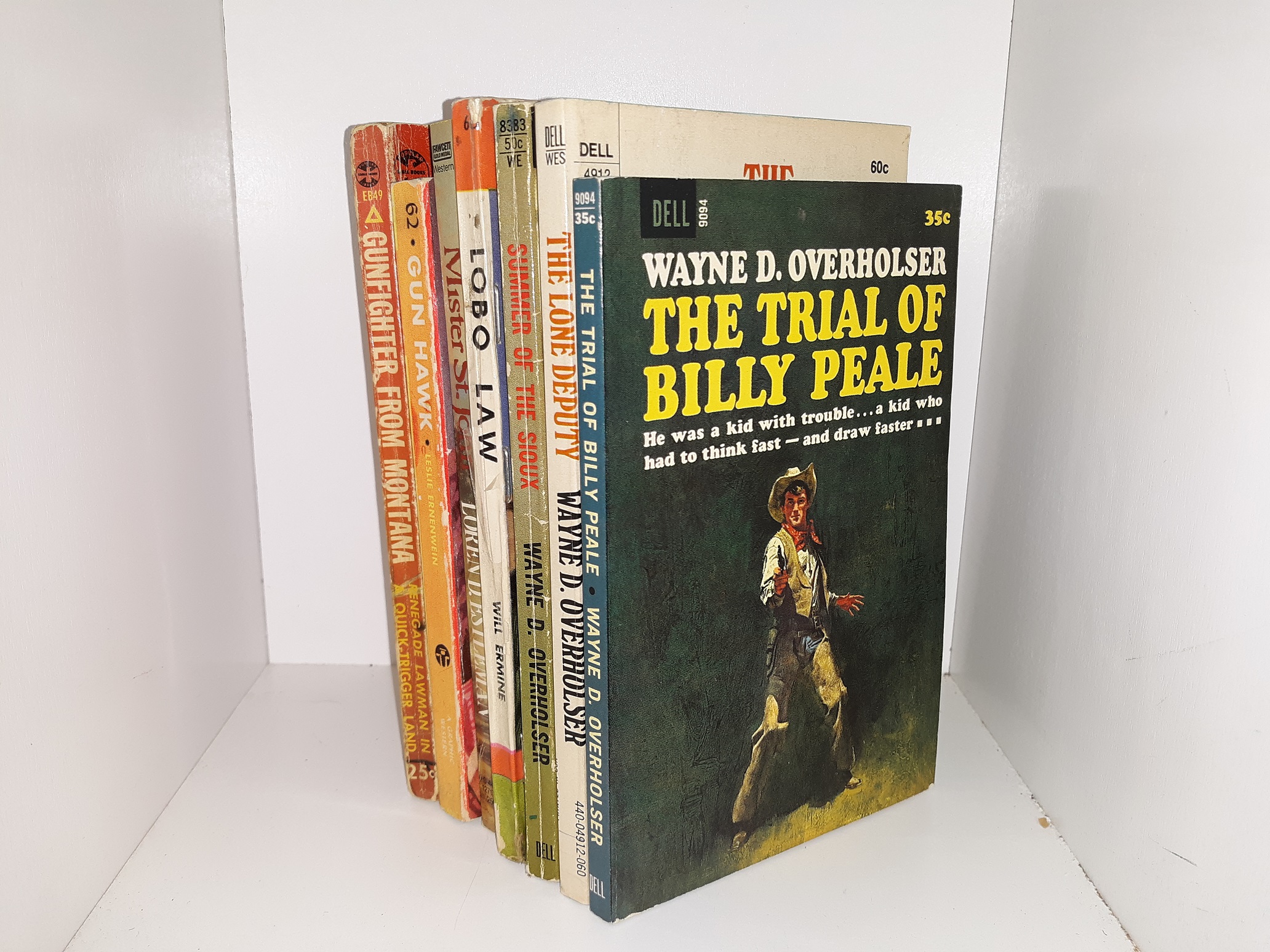 7 Western Novels (See Details)