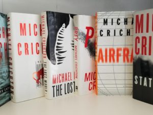 Six Book Bundle — 6 Books by Michael Crichton — Pirate Latitudes / Next / Lost World / Prey / Airframe / State of Fear — Hardcovers with Dust Jackets