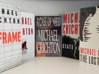 Five Book Bundle --- 5 Books by Michael Crichton --- A Case of Need / State of Fear / The Lost World / Airframe / Next --- All Hardbounds with Dust Jackets