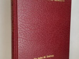 History of Hooper, Utah – Land of Beautiful Sunsets — John M. Belnap — Hardbound — Pebbled Bonded Red Leather Binding