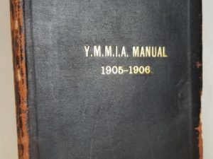 Y.M.M.I.A. Manual 1905-1906 — New Witnesses for God, Vol.II. The Book of Mormon Part III. No.9 — Leather Binding