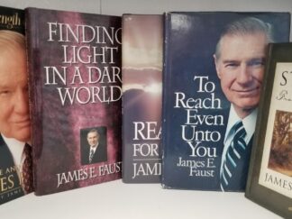 5 Book Collection --- James E. Faust Books --- Bundle --- Books By Or About Elder James E. Faust