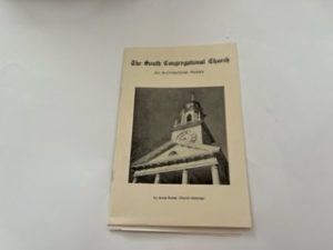 1973- The South Congregational Church: An Architectural History- Joyce Butler