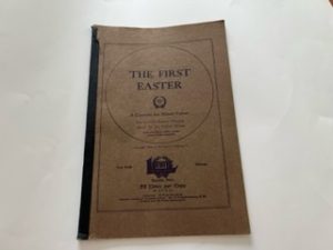 1909-The First Easter- Edith Sanford Tillotson and Ira Bishop Wilson