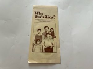 1974- Why Families?( Family Home Eveing Program) – The Church of Jesus Chirst of latter-day saints