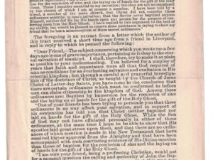 The New Birth – As Taught by Christ and His Apostles — Rare LDS Pamphlet — William A. Morton