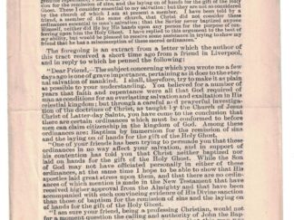 The New Birth - As Taught by Christ and His Apostles --- Rare LDS Pamphlet --- William A. Morton