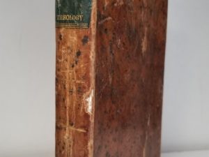 1819 — Natural Theology: Or, Evidences of the Existence and Attributes of the Deity, Collected From the Appearances of Nature — William Paley — Leatherbound