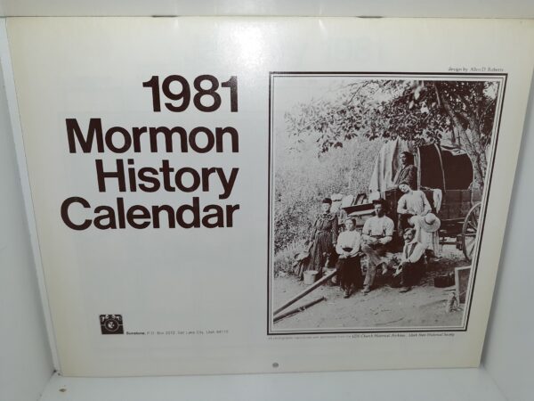 Sunstone 1981 Mormon History Calendar (Calendar) (1981)