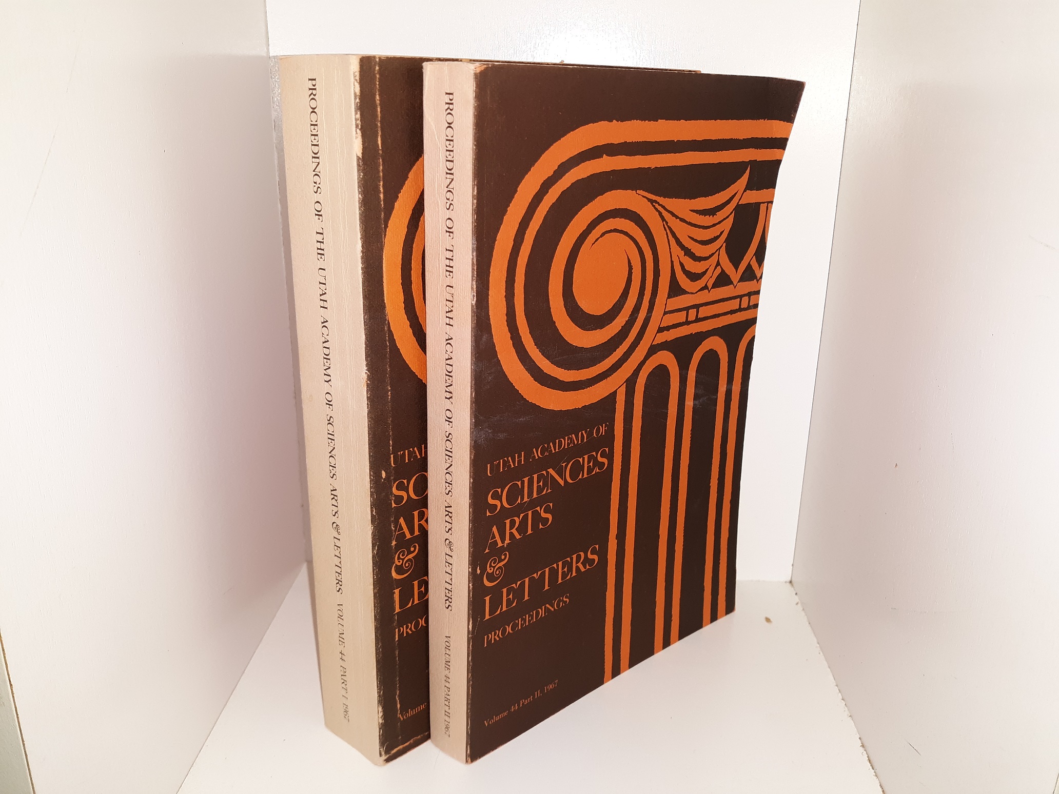 Proceedings of the Utah Academy of Sciences, Arts & Letters Vol. 44, Parts 1 and 2, 1967 (1967)
