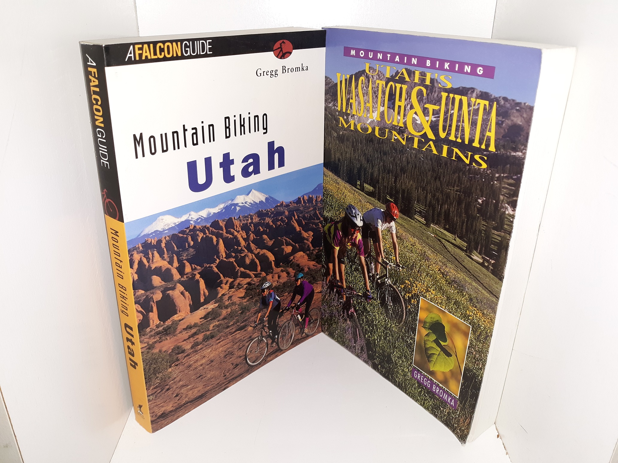 2 Books about Mountain Biking in Utah by Gregg Bromka: Mountain Biking: Utah / Mountain Biking: Utah’s Wasatch & Uintah Mountains (See Details)