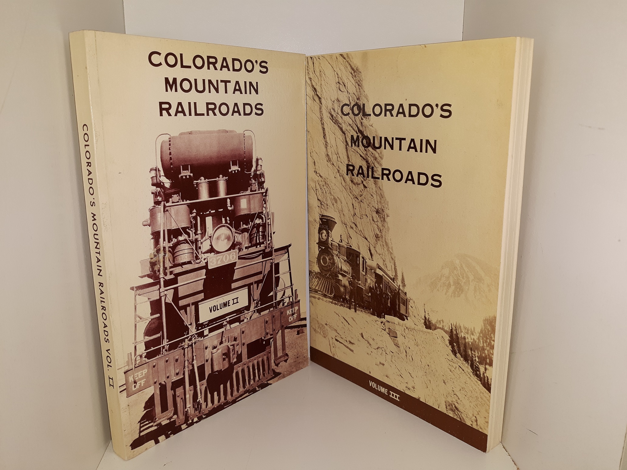 Colorado’s Mountain Railroads Vols. 2 & 3 (1964,1965) ~ Compiled by R. A. Lemassena, and Jackson C. Thode