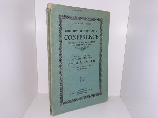LDS General Conference Report: April 6, 7, 8, 9, 1930 (1930)