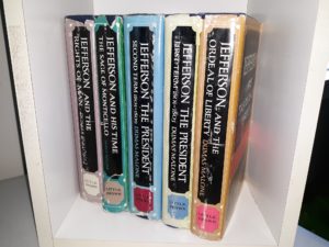 Biography about Thomas Jefferson by Dumas Malone 5 Vols. (Incomplete Set) (See Details)