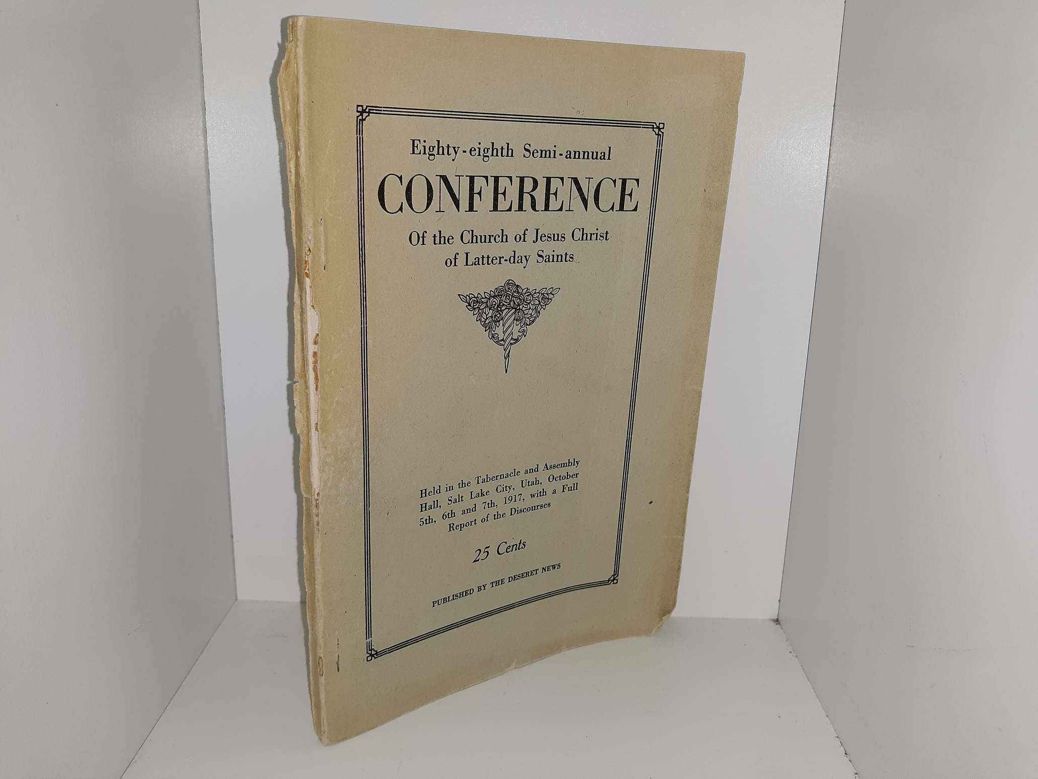 LDS General Conference Report: October 5, 6, and 7, 1917 (1917)