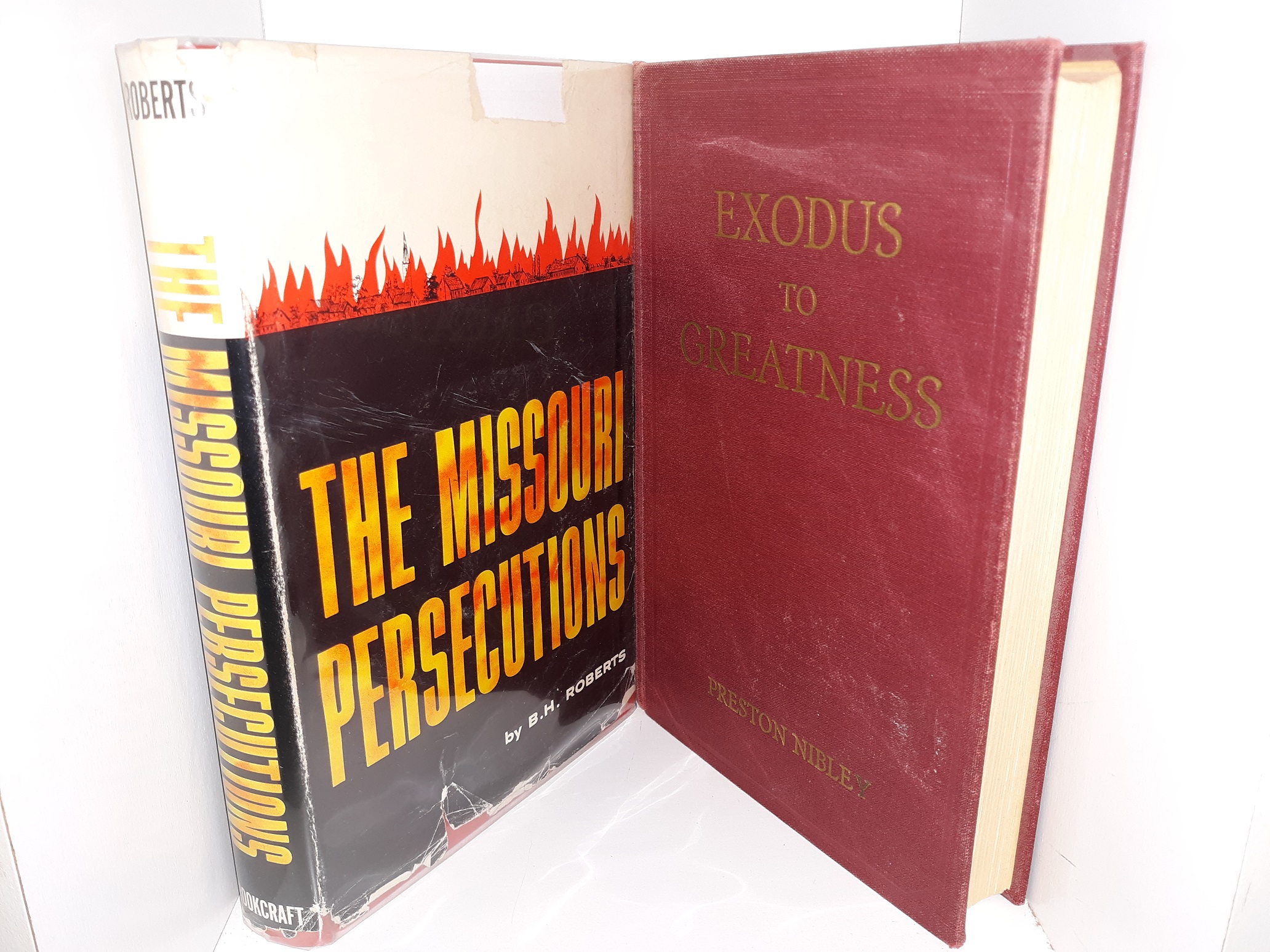 2 LDS Books: The Missouri Persecutions / Exodus to Greatness (See Details)