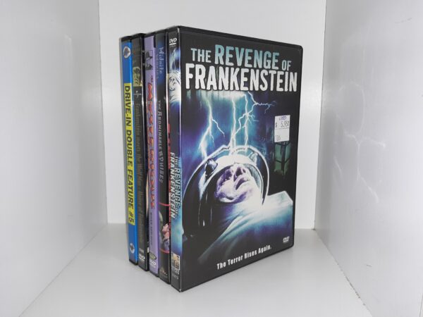 5 Horror / Sci-Fi Films on DVD (See Details)