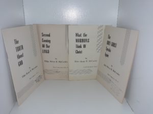 4 Vol. Set of LDS Pamphlets about the Godhead ~ by Elder Bruce R. McConkie