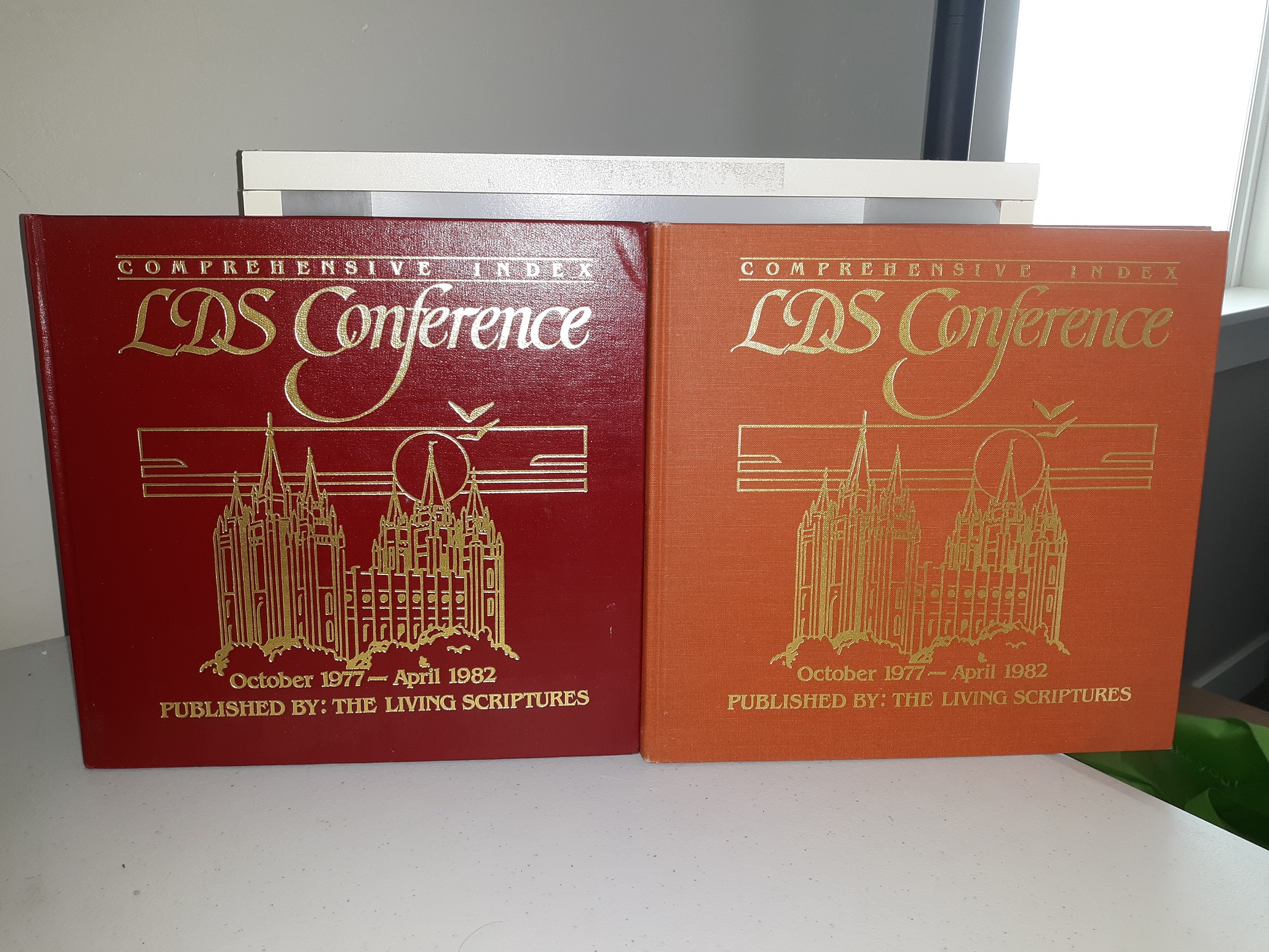 2 LDS Conference Comprehensive Indexes for October 1977 – April 1982 (1982) ~ Published by The Living Scriptures