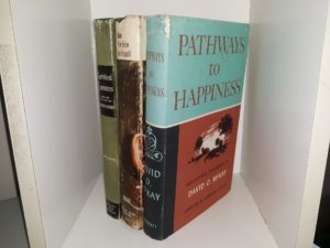 3 LDS Books Featuring David O. McKay: Pathways to Happiness: Inspirational Discourses of David O. McKay / Many May Know for Himself: Teachings of President David O. McKay / Cherished Experiences From the Writings of David O. McKay