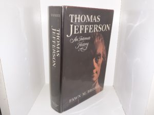 Thomas Jefferson: An Intimate History (Signed) (1st Edition) (1974) ~ by Fawn M. Brodie