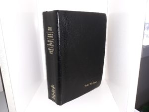 LDS, Black, Leather, Quadruple Combination (1979)