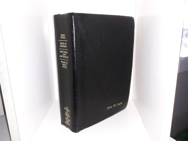 LDS, Black, Leather, Quadruple Combination (1979)