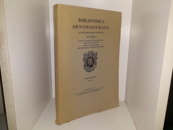 Bibliotheca Arnamagnæana: A Jón Helgason Condita: Vol. 15,2 (Danish) (1977)