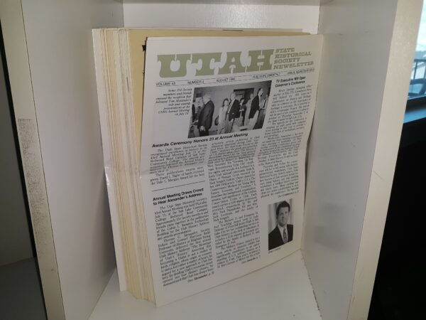 Bundle of  Utah State Historical Society Newsletters (See Details)