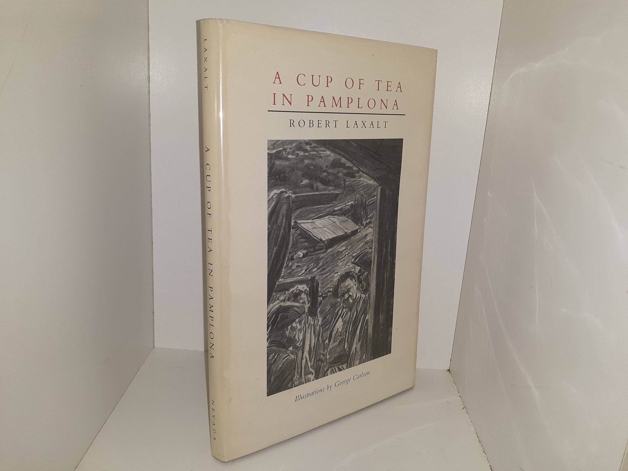 A Cup of Tea in Pamplona (1985) ~ by Robert Laxalt