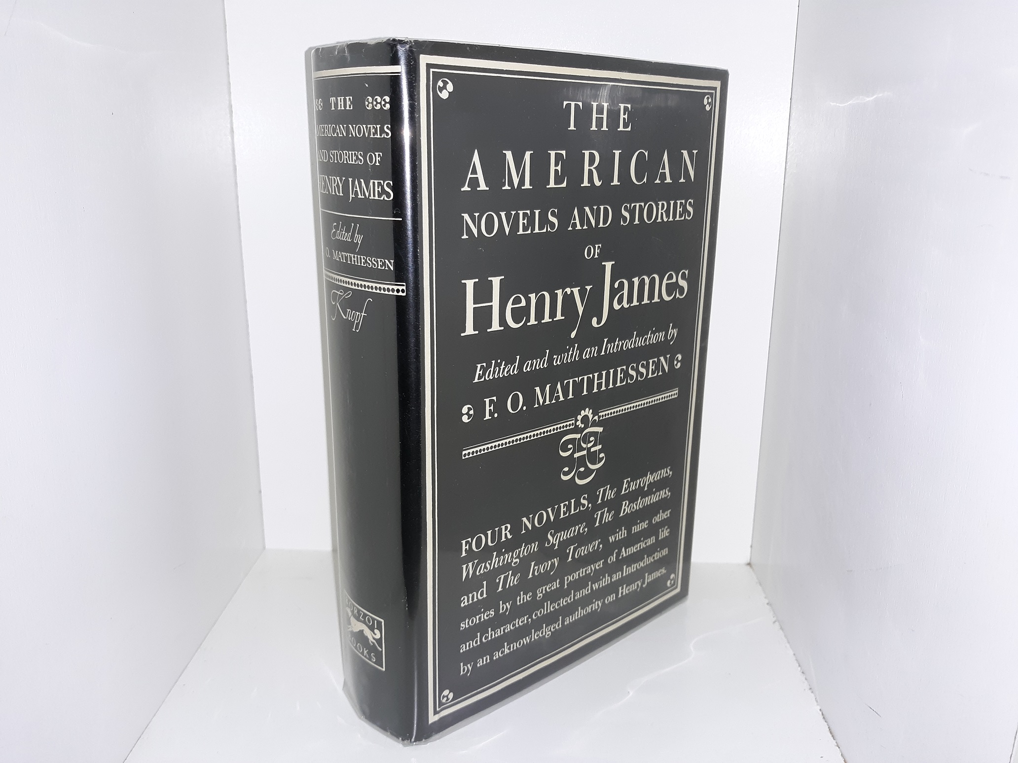 The American Novels and Stories of Henry James (1st edition) (1947) ~ Edited by F. O. Matthiessen