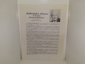 Authoritative Answers to Questions Concerning Communism from Statements by President David O. McKay (Pamphlet)
