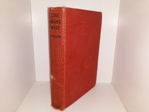 One Man’s West (1943) ~ by David Lavender