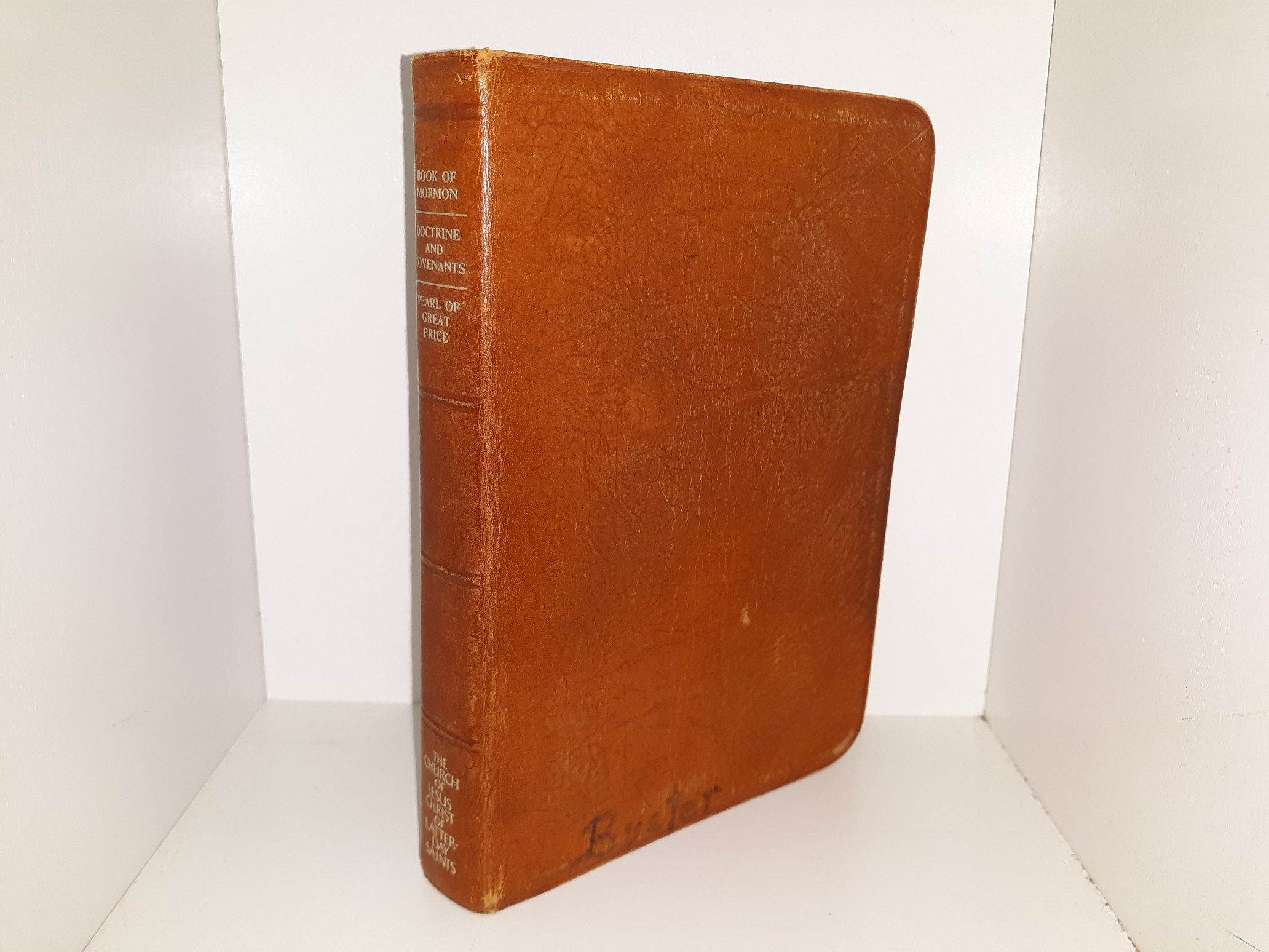 LDS, Brown Leather, Triple Combination (1986)