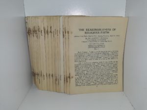 Batch of Address Over Radio Station KLS LDS Pamphlets by Dr. Joseph F. Merrill (See Details)