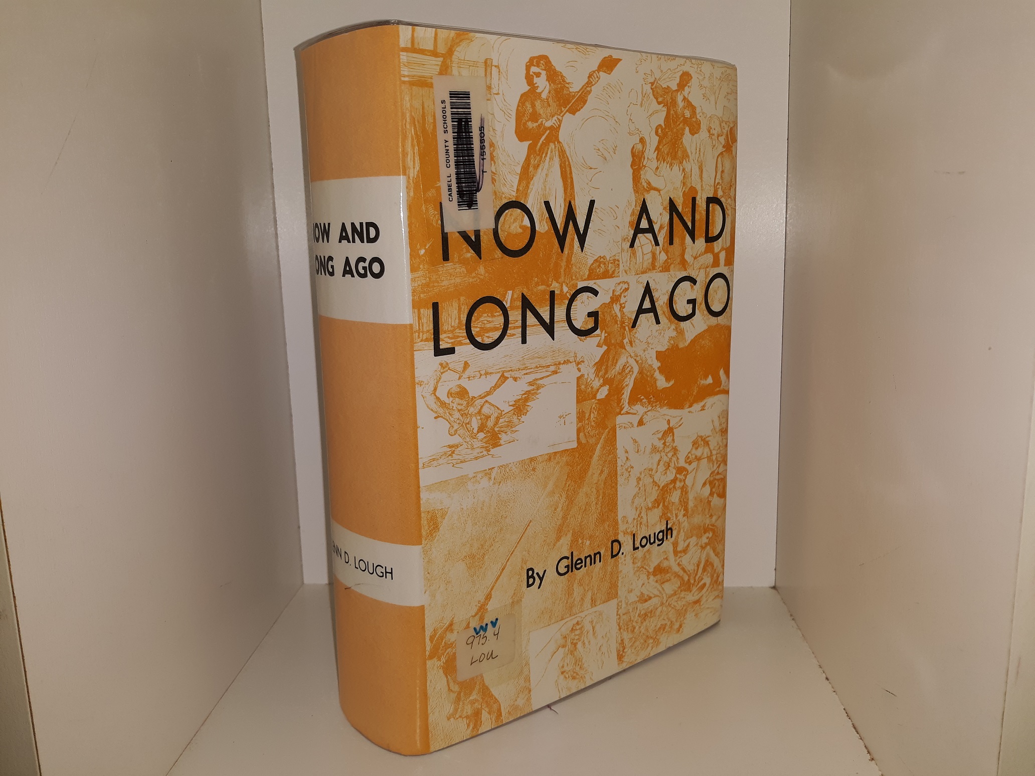 Now and Long Ago: A History of the Marion County Area (Ex-Library) (1994) ~ by Glenn D. Lough