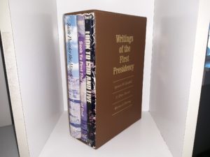 Set of 3 LDS Books w/ Slip-Box: Faith Precedes the Miracle / Seek Ye First The Kingdom of God / Look to God and Live (See Details)
