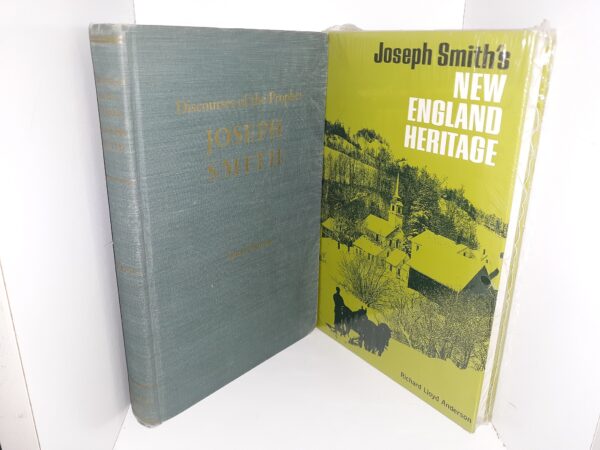2 LDS Books about Joseph Smith: Discourses of the Prophet Joseph Smith / Joseph Smith's New England Heritage (See Details)