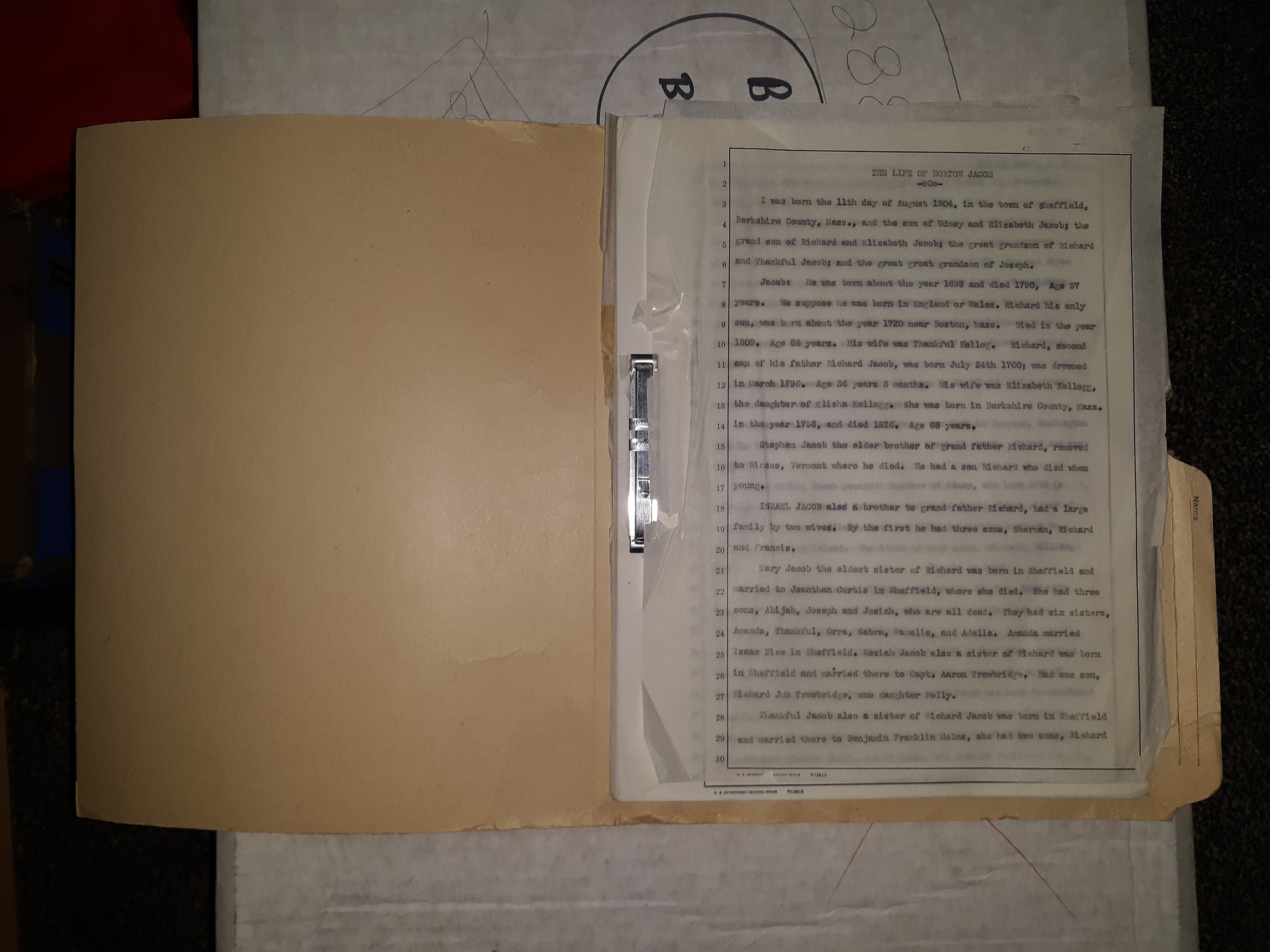 The Life of Morton Jacob