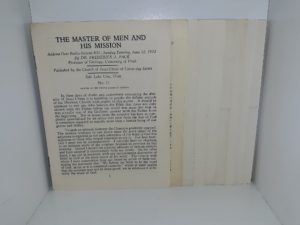 9 LDS Pamphlets by Dr. Frederick J. Pack (See Details)