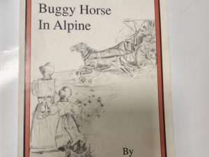 The Fastest Buggy Horse In Alpine by Polly Block (paperback, 1st edition-1995, inscription and signed by author)