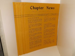 5 Issues of Chapter News for the Utah State Historical Society (See Details)