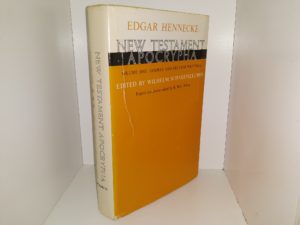 New Testament Apocrypha: Vol. 1: Gospels and Related Writings (1963) ~ Edited by Wilhelm Schneemelcher